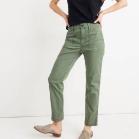 Madewell Pants - Madewell Stovepipe Fatigue Pants